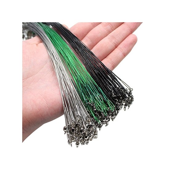Fishing Leader Wires - 5Pcs Anti-Bite Stainless Steel Wire Leader
