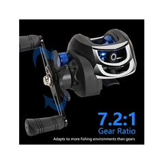 ak200 fishing reel AK200 7.2:1 High Speed Fishing Reel