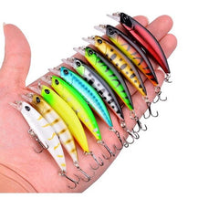  Pencil Hard Bait, Fake 3 Hook Fishing Lures Professional for  Sea Fishing for Angler #4 : Sports & Outdoors
