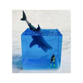 Handmade Shark Diver Lamp - BuzzerFish