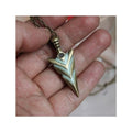 Megalodon Tooth Necklace GLOW in the DARK - BuzzerFish