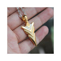 Megalodon Tooth Necklace GLOW in the DARK - BuzzerFish