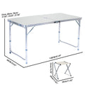 Outdoor Waterproof Adjustable Foldable Picnic Table Set - BuzzerFish