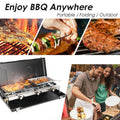 Portable 2 Burner Stove Grill - BuzzerFish