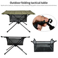 Portable Folding Table Storage Net Shelf - BuzzerFish