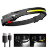 Rechargeable LED Sensor USB Headlamp - BuzzerFish