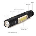 Rechargeable Magnetic Adjustable Camping Flashlight - BuzzerFish