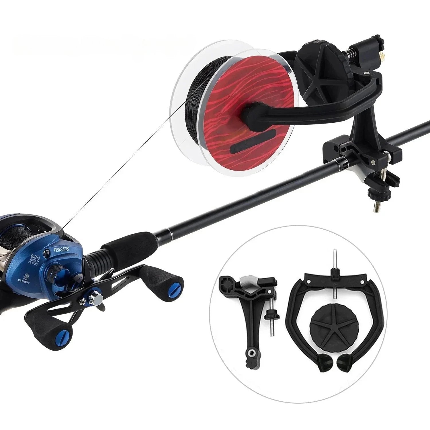 cyclone fishing reel line winder ReelEase® Fishing Line Winder