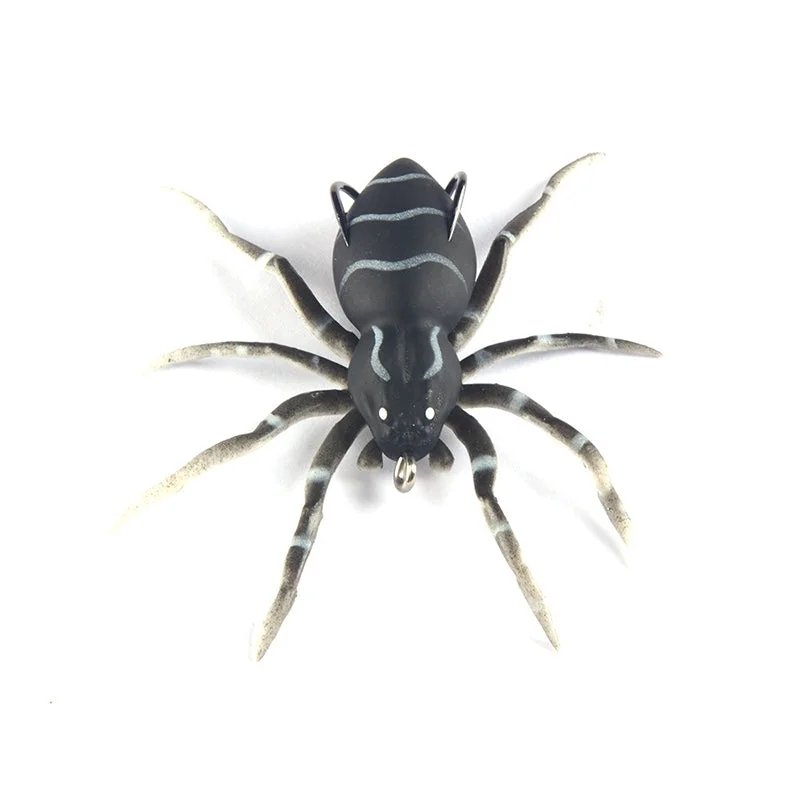 black tarantula fishing lure SpiderRunner® Soft Fishing Lure